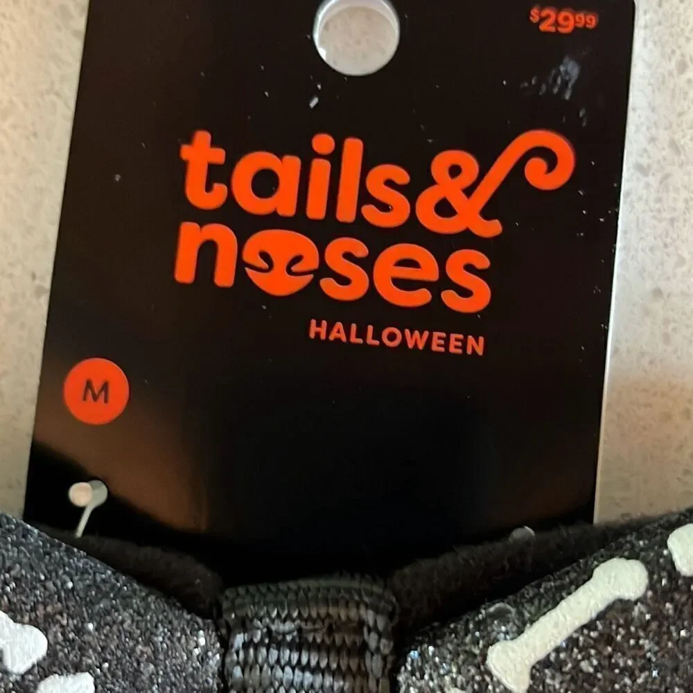 NWT Tails & Noses Halloween Dog Harness Wings Size M